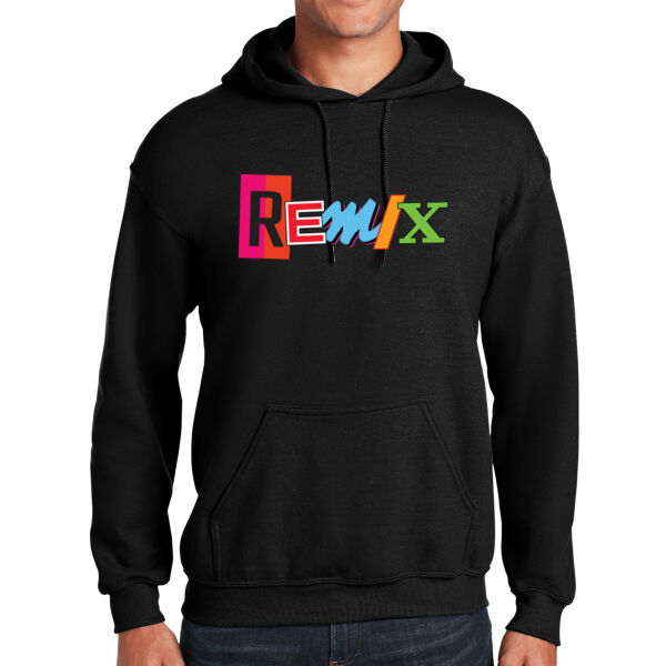 Remix Basketball Heavy Blend Hooded Sweatshirt Thumbnail