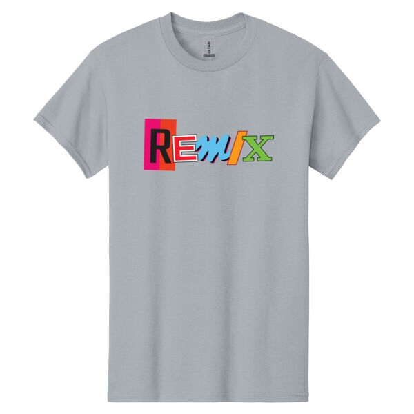 Remix Basketball Heavy Cotton 100% Cotton T Shirt Thumbnail