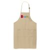 Easy Care Extra Long Bib Apron with Stain Release Thumbnail