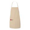 Heather NL2R Long Round Bottom Cotton Twill Apron Thumbnail